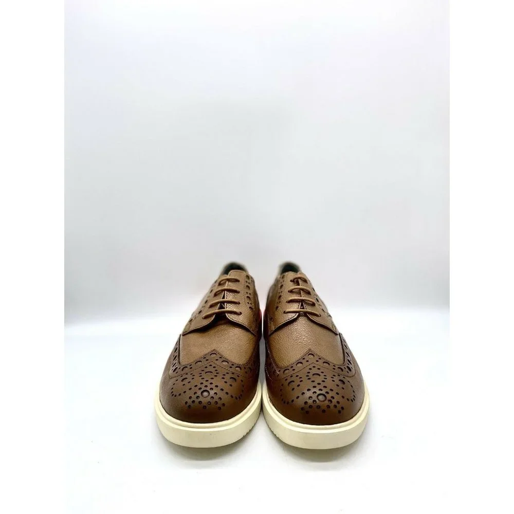 ANTHONY MILES Mens Brown Leather Shoes‎ US Size 7 European ￼41